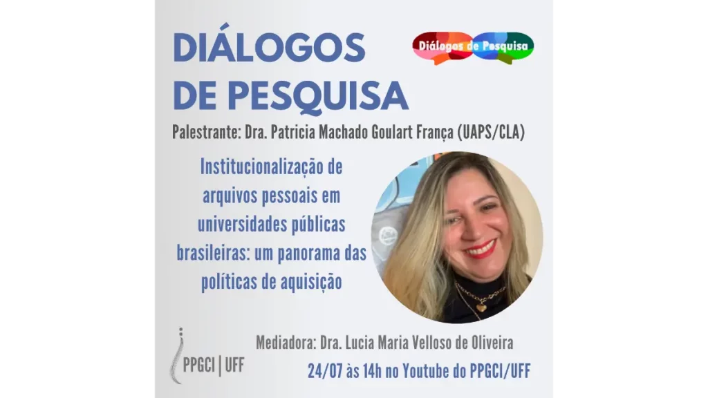 Institucionalizacao de arquivos pessoais em universidades publicas brasileiras por Patricia Goulart